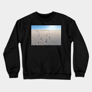 Footsteps in Desert Crewneck Sweatshirt